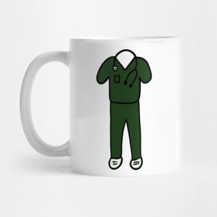 Medical student scrubs Mug